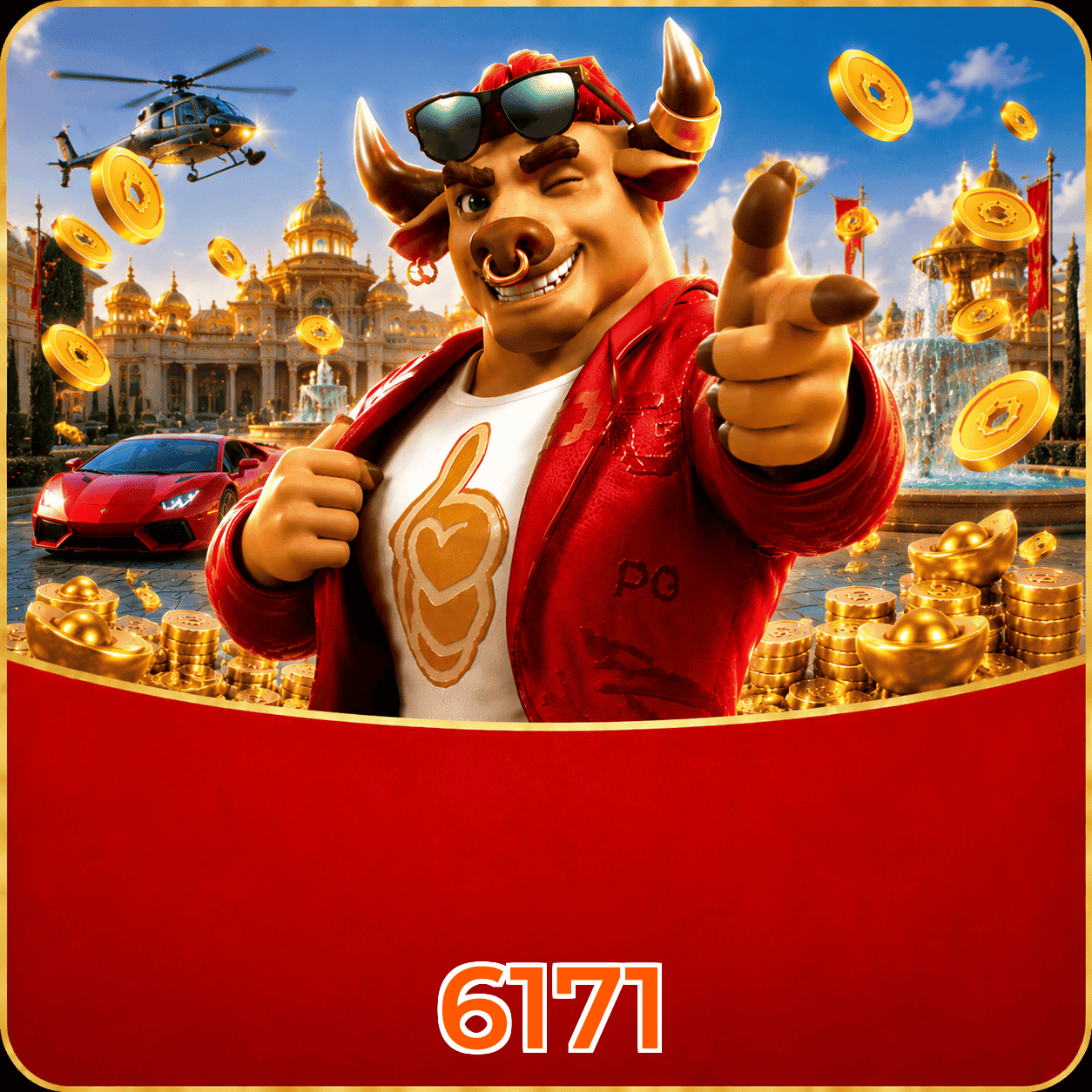 Logo 6171 Telegram Canal Oficial